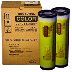 Краска желтая Riso RP/RN/FR/GR/RA/RC/V8000 (1000мл) (S-4391E)