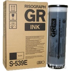 Краска черная  Riso GR 3705 (1000мл) (S-539E)